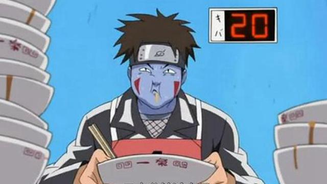 雏田比赛吃面，自然美景下的旅行竞赛